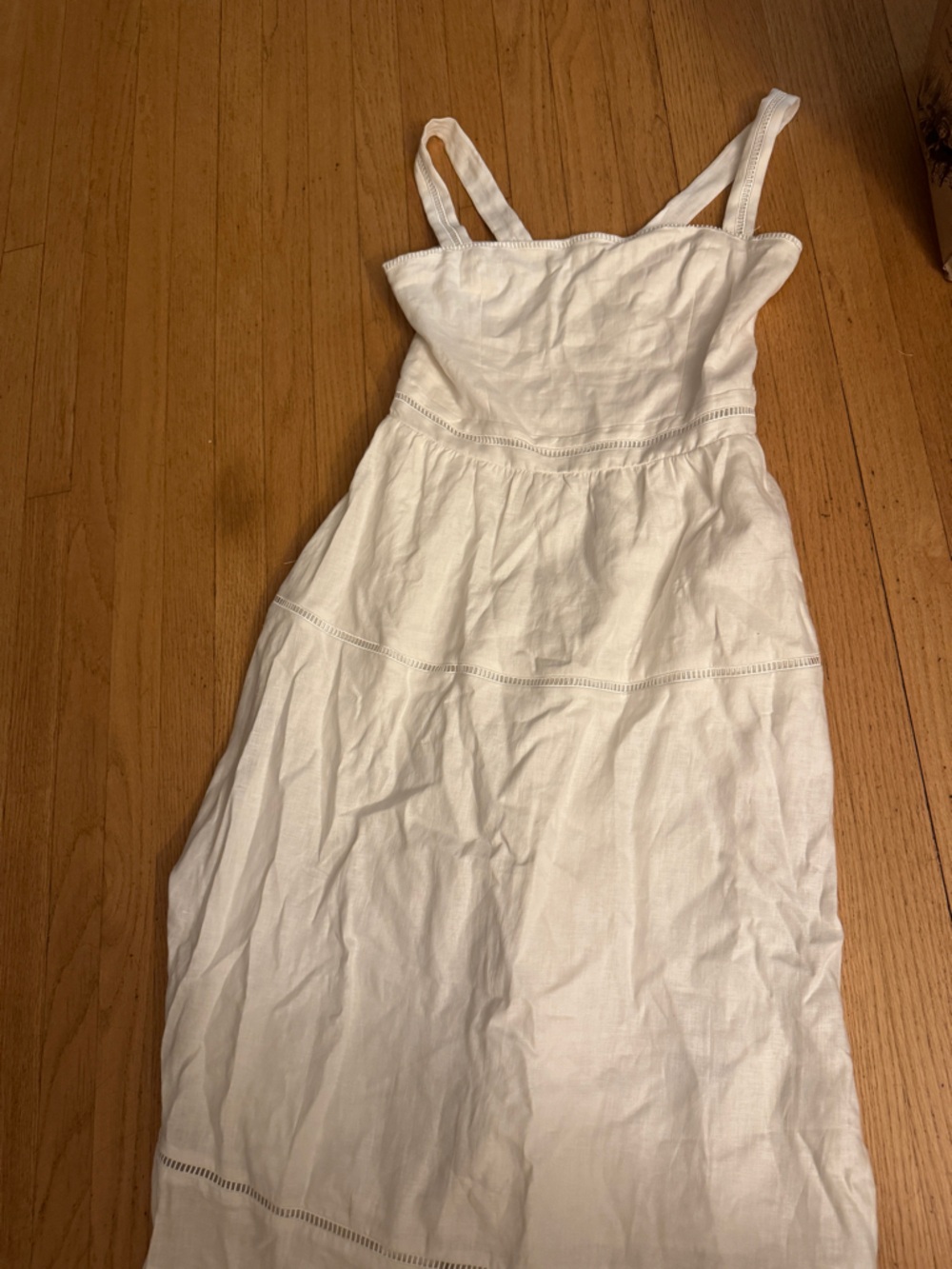 NWT Reformation Everett linen dress size 10